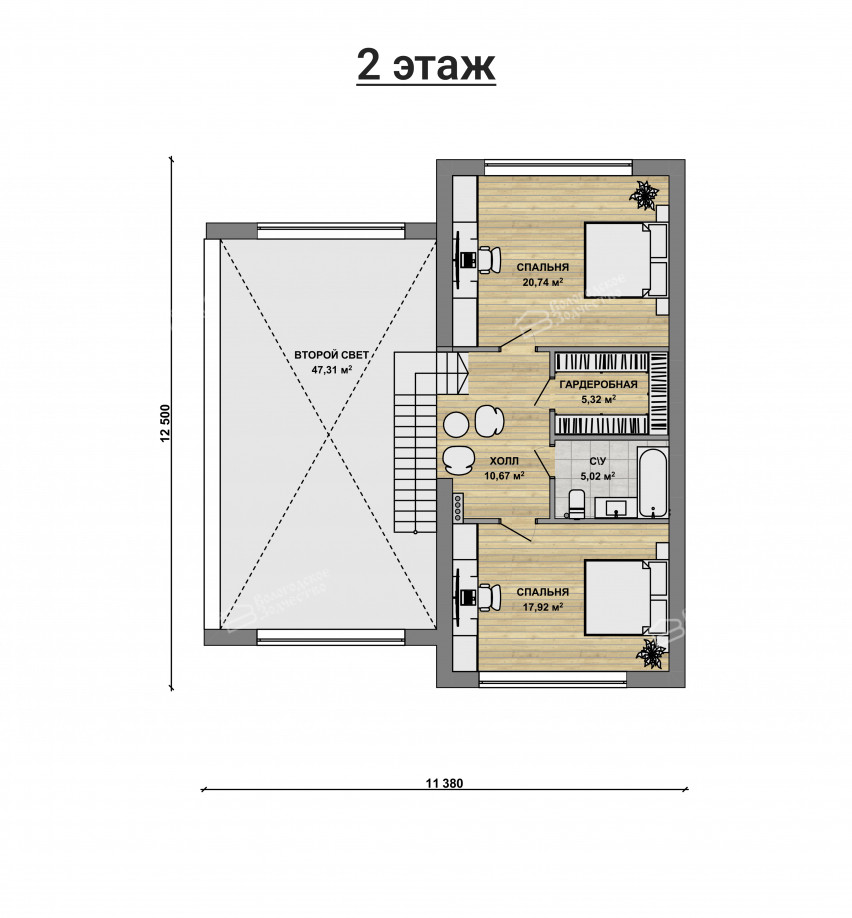 Дом из камня VZ-791